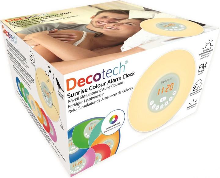 Actual product image Lexibook Sunrise Colour Alarm Clock