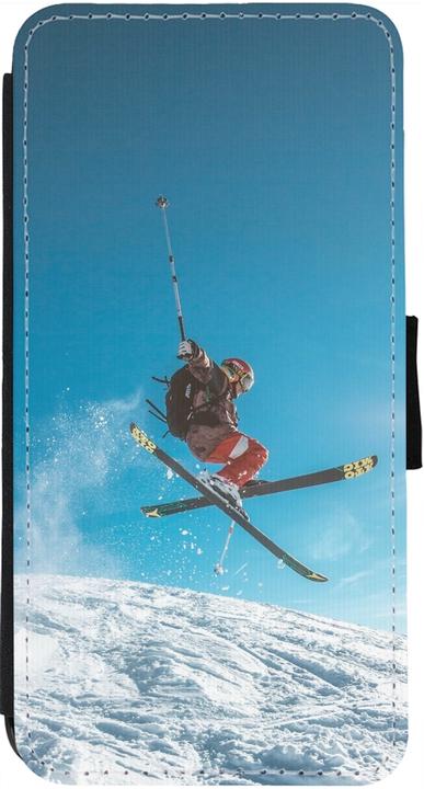 Actual product image PhoneLook Cover Wallet black Winter 22 Ski Jump (Apple iPhone 12 Pro Max)