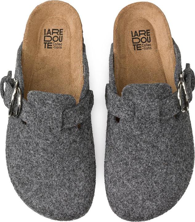 Actual product image La Redoute Collections Felt slippers (40)