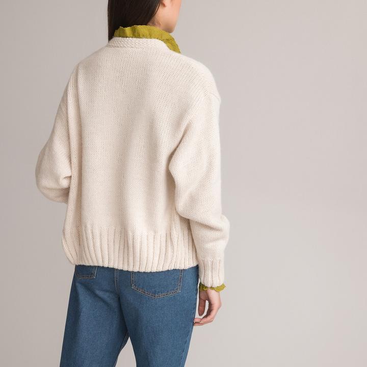 Immagine prodotto La Redoute Collections Cardigan a maglia grossa (XXL)