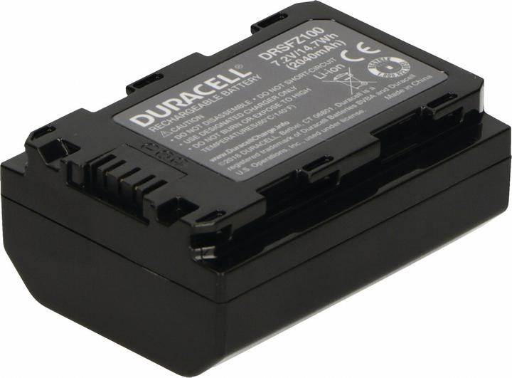 Image du produit Duracell Batterie Li-Ion 2040mAh pour Sony NP-FZ100 (Batterie de l'appareil photo)
