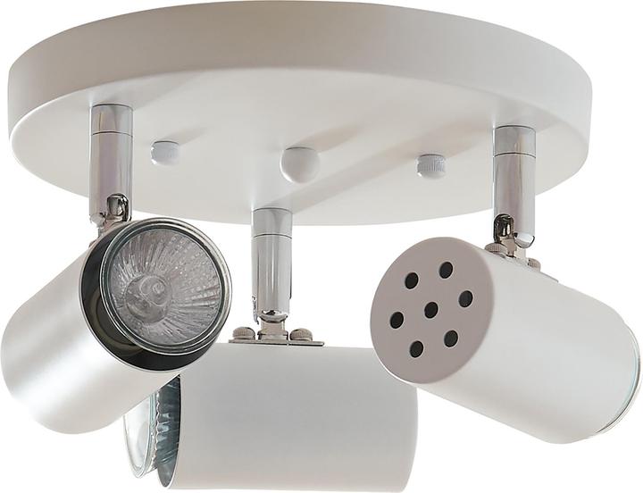 Actual product image Lux.Pro Deckenleuchte Bathgate 3 x GU10 Weiss (GU10)