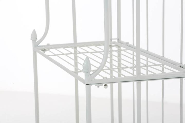 Actual product image CLP Flora freestanding shelf, white (66 x 32 x 175 cm)