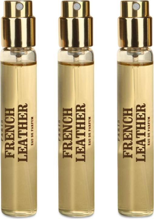 Memo Paris French Leather - Cuirs Nomades - Travel Spray Refill 3 x 10ml (Eau de Parfum, 30 ml)