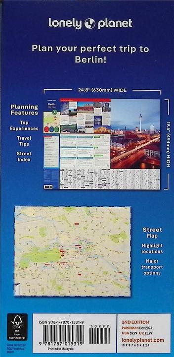 Produktbild Berlin City Map