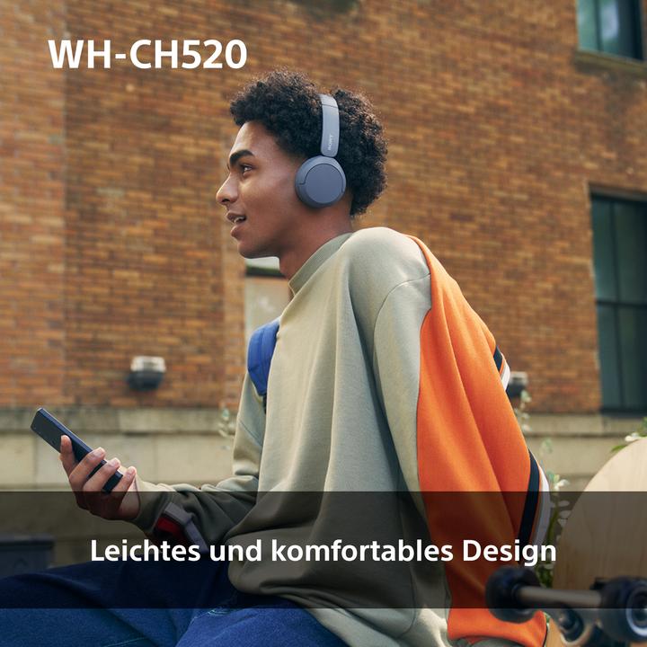 Actual product image Sony WH-CH520 (No noise cancelling, 50 h, Wireless)