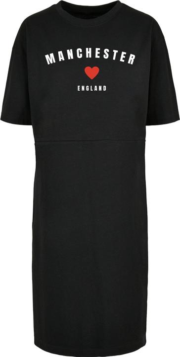Merchcode Ladies Manchester X Organic Oversized Slit Tee Dress - 117773 (3XL)