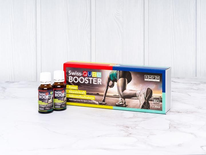 Swiss Qube Booster (7 Stück, Flüssigkeit)