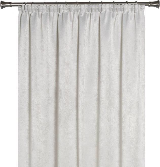 Image du produit Domoletti RIDEAU YORK 140X260CM GRIS CLAIR/TAPE (140 x 260 cm)