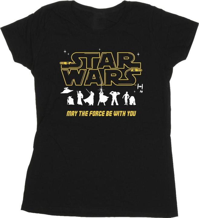 Star Wars Silhouettes Force TShirt (L)
