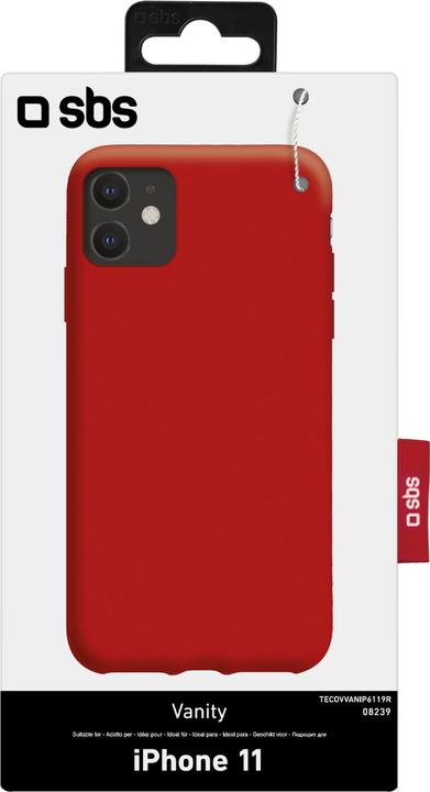 Produktbild SBS Vanity Cover Apple iPhone 11 red (Apple iPhone 11)