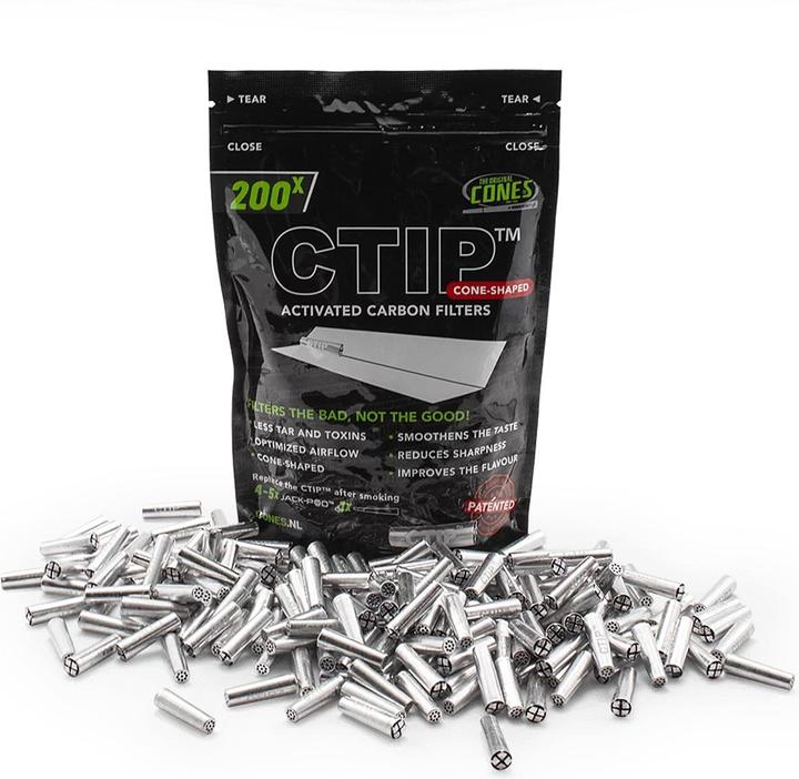 Produktbild CTIP Activated Carbon Filters Single 200er Bag