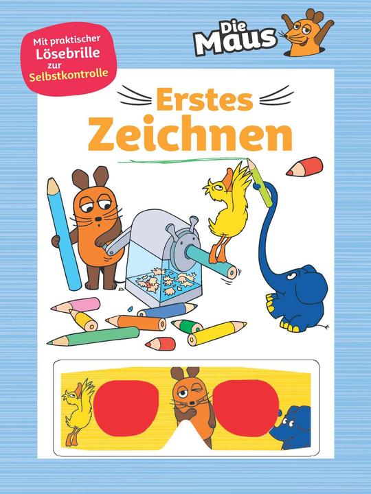 Die Maus • Erstes Zeichnen (Die Sendung mit der Maus) (Duits, Uitgeverij Schwager & Steinlein, 2022)