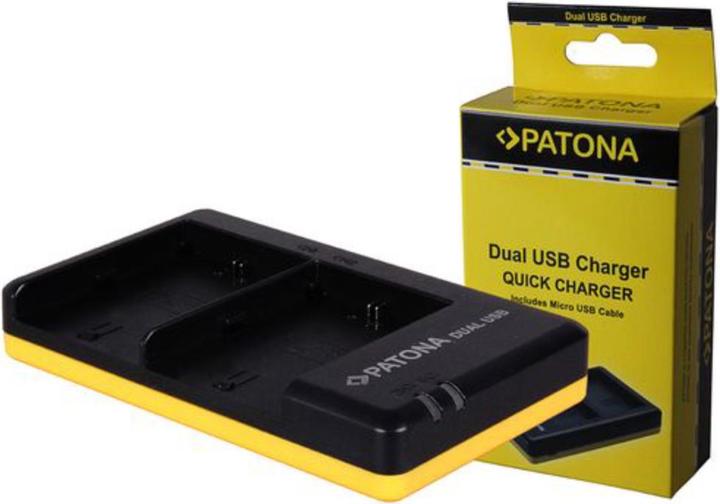 Actual product image Patona Dual charger LP-E6 (Camera battery charger)
