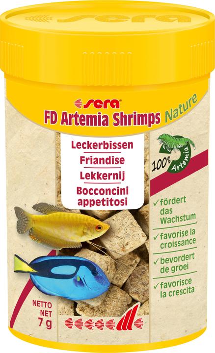 Sera FD Shrimps Artemia 100ml (Crevettes, 100 ml)