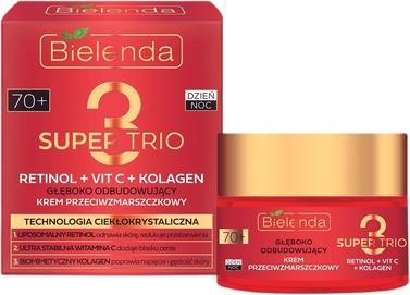 Bielenda Super Trio Retinol Vitamin C Collagen Tiefenwirksame Anti-Falten Creme 50ml (50 ml, Tagescreme)