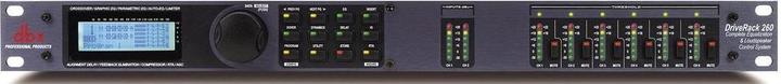 Dbx Driverack 260, gestione degli altoparlanti (Equalizzatore)