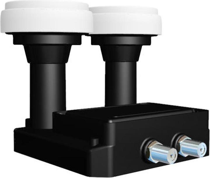 Produktbild inverto 77-118# Sat-Inverter-Monoblock-Doppelkonverter (Twin LNB, 23mm, 40mm)