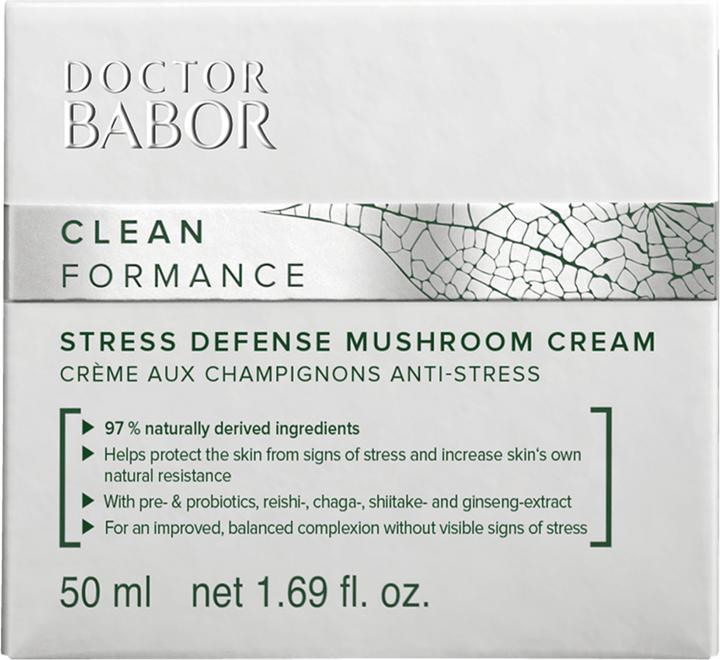 Actual product image Babor CleanFormance Stress Defence Mushroom Cream Cream (50 ml, 24h cream)