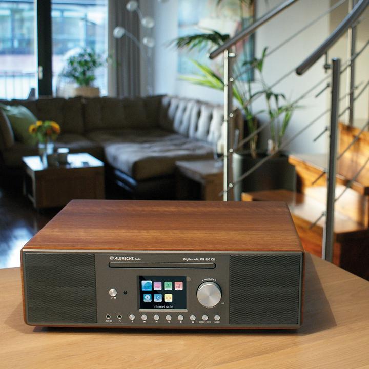 Actual product image Albrecht Dr 890 (Web radio, DAB+, Bluetooth, Wi-Fi)