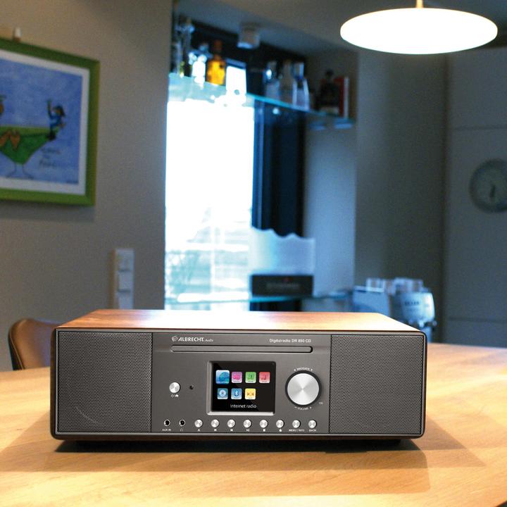 Actual product image Albrecht Dr 890 (Web radio, DAB+, Bluetooth, Wi-Fi)