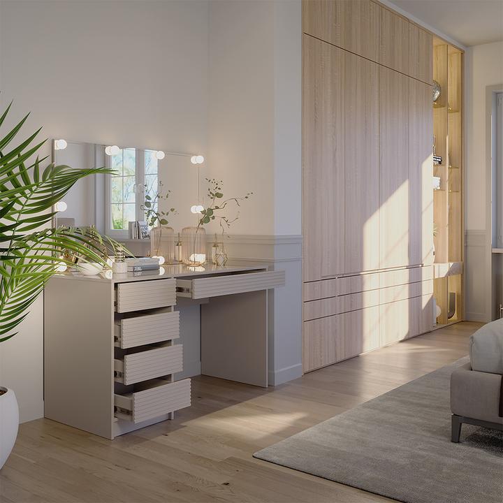 Actual product image Vicco Sherry with lighting (120 x 75 x 55 cm)