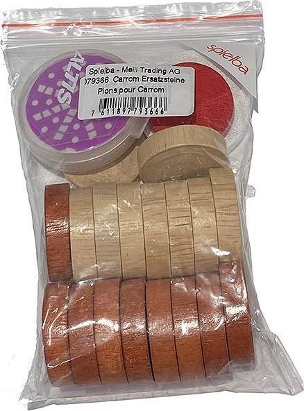 Produktbild Spielba Carrom Ersatzsteine-Set