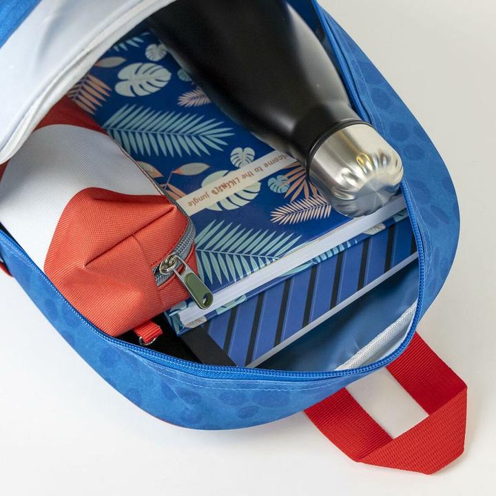 Actual product image Jakks Pacific School rucksack Sonic Blue 25 x 31 x 10 cm