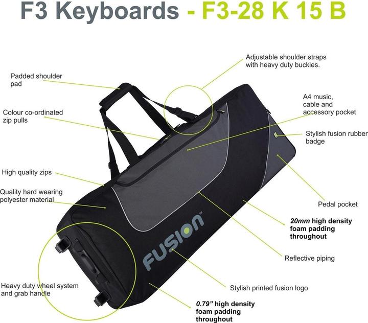 Image du produit Fusion Sac pour clavier 15 (Clavier)