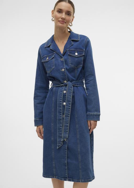 Produktbild Vero Moda VMTELLY Midikleid Jeanskleid (M)