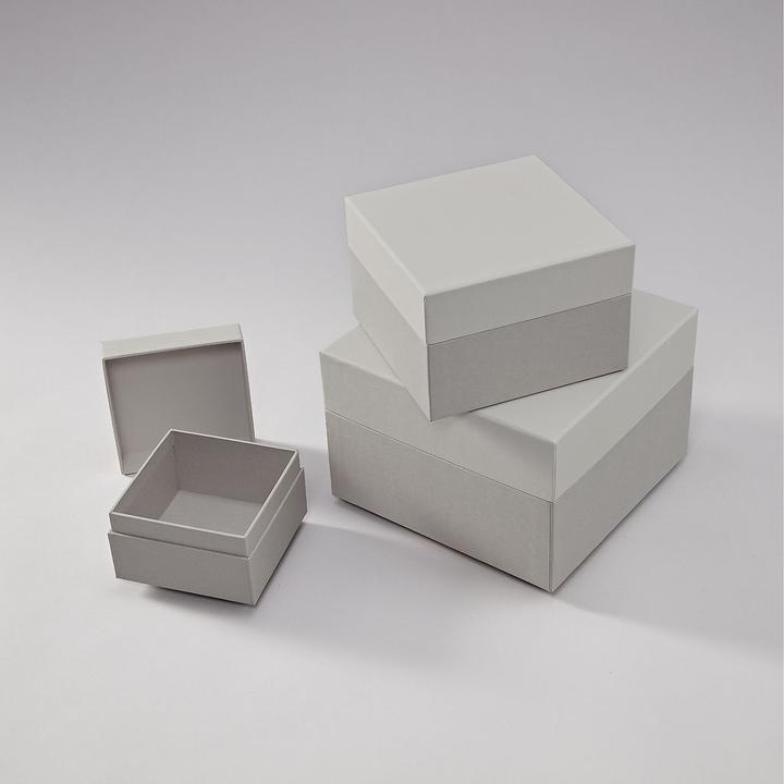 Actual product image Semikolon Storage Box, Small, Natural Affair, Moonstone