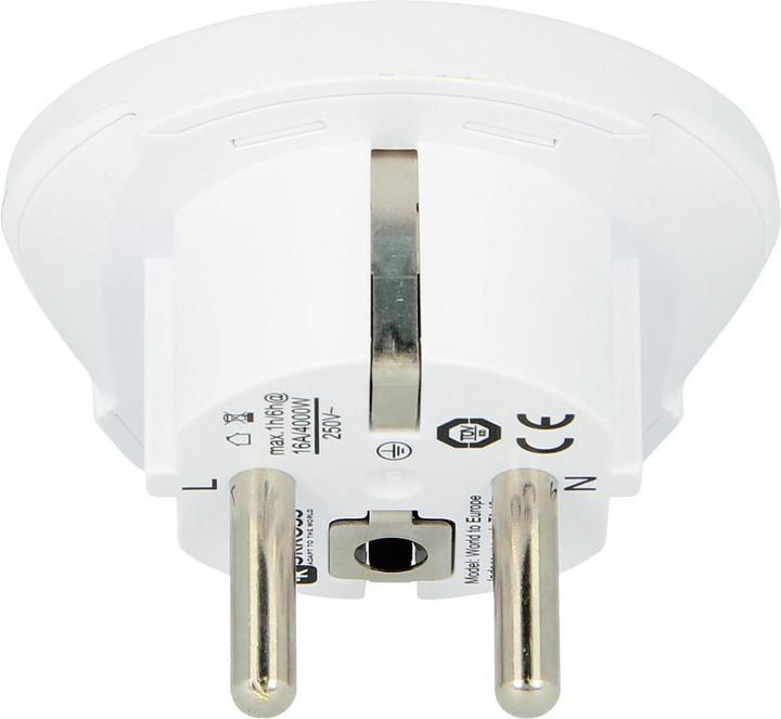 Actual product image Skross Travel adapter CA W to EU