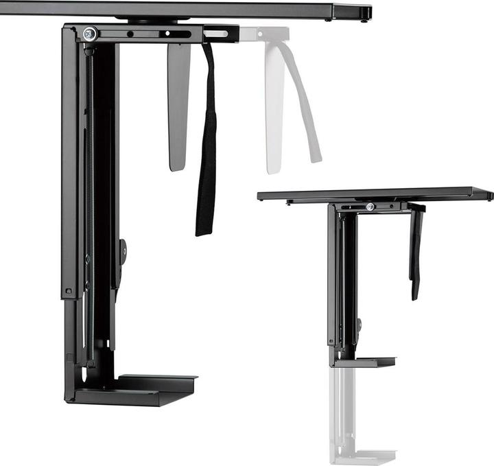 Actual product image Maclean UCHWYT DO KOMPUTERA CZARNY REGULOWANY MAX. 10KG. MC-885
