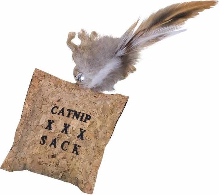 Produktbild Nobby Kork Säckchen mit Glöckchen (Beschäftigungsspielzeug Katze)