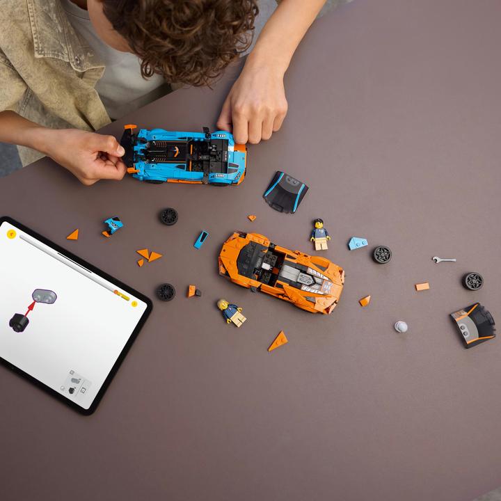 Produktbild LEGO Lamborghini Revuelto und Huracán STO (77238, LEGO Speed Champions)