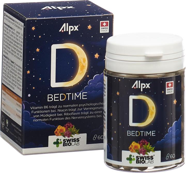 Alpx BEDTIME Kaps Ds 60 Stk (60 Stück, Kapseln, 51 g)
