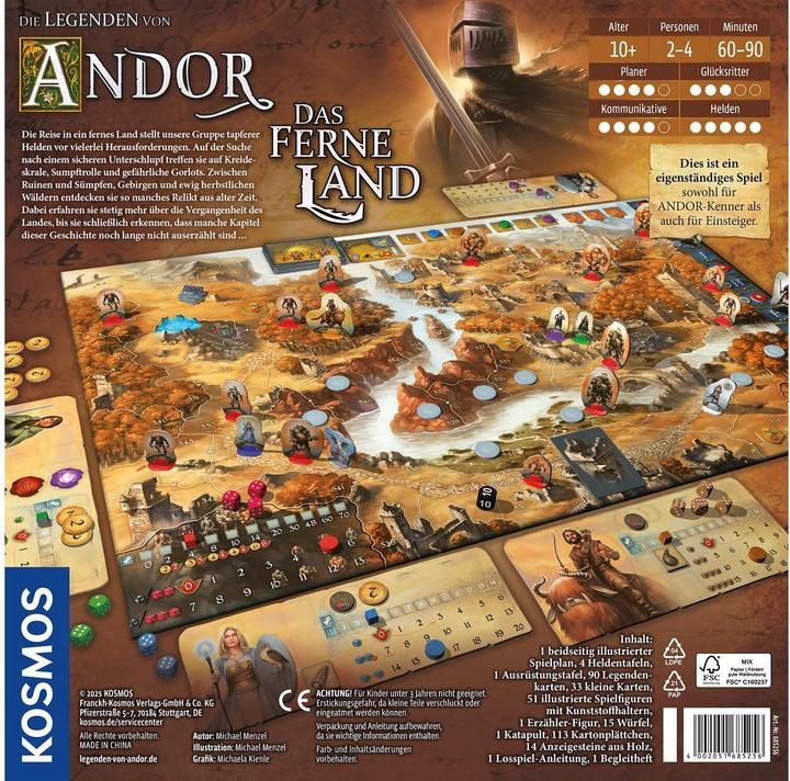 Productafbeelding Kosmos De legenden van Andor - Het verre land (Duits)