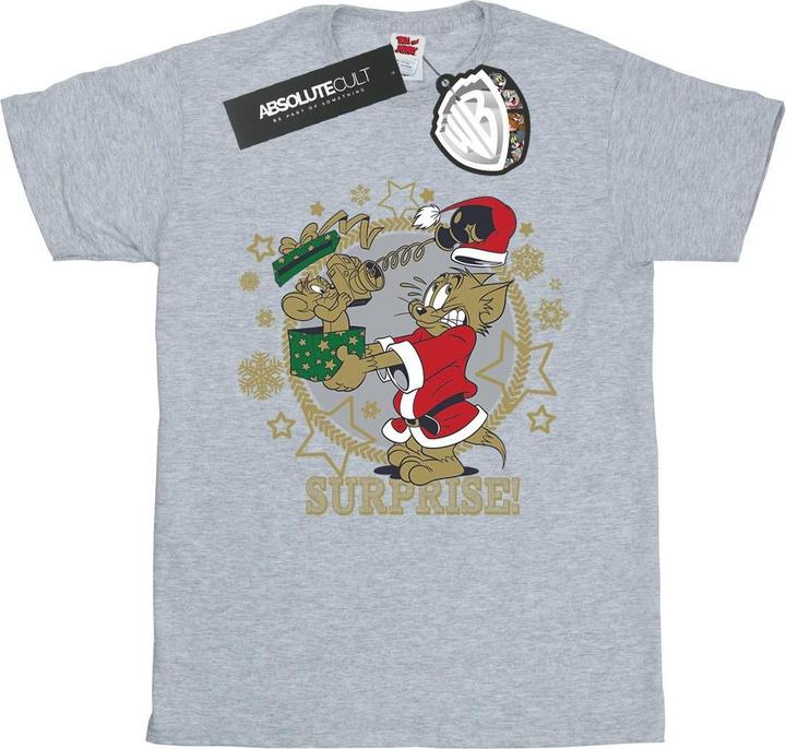 Tom & Jerry Christmas Surprise TShirt (L)
