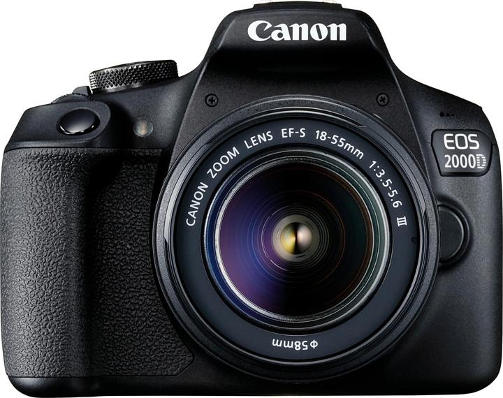 Immagine prodotto Canon EOS 2000D - (EU) (18 - 55 mm, 24.10 Mpx, APS-C / DX)