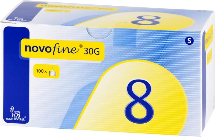 Produktbild Novo Nordisk NOVOFINE 8 0,30x8mm TW, 100 St KAN