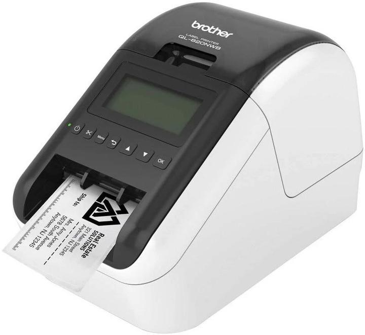 Produktbild Brother QL-820NWBcVM inkl. 3 Etikettenrollen (300 dpi)