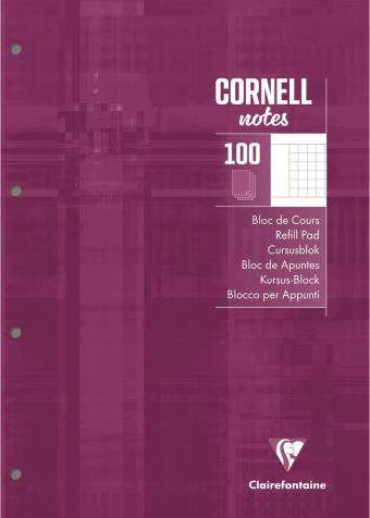 Image du produit Clairefontaine Cornell Kursblock A4 100Bl kar (A4, Quadrillé)