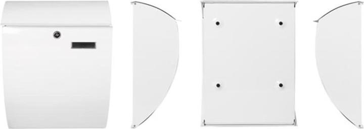 Actual product image Velleman Briefkasten - Nice - Weiss