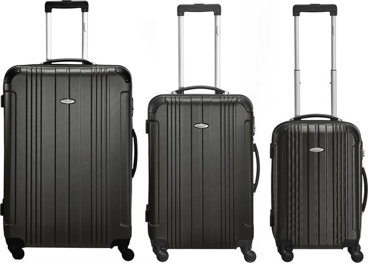 Produktbild Packenger Kofferset Goliath in Schwarz (94 l, M (50 - 90l), L (90 - 115l), XL (ab 115l))