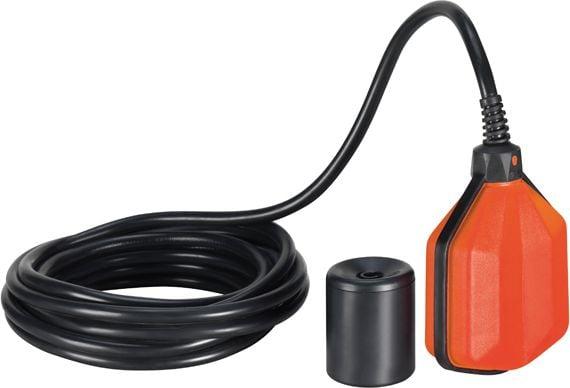 Produktbild Lovato Schwimmerschalter mit 10 m NEOPRENE-Kabel für sauberes und graues Wasser mit Gegengewicht (LVFSN1W10