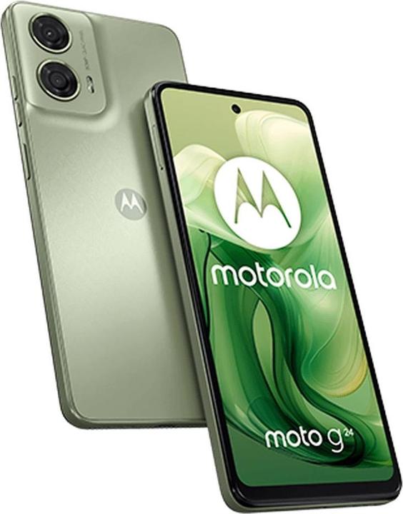 Productafbeelding Motorola Moto G24 128 GB Groen (128 GB, IJsgroen, 6.56", Dubbele SIM, 50 Mpx, 4G)