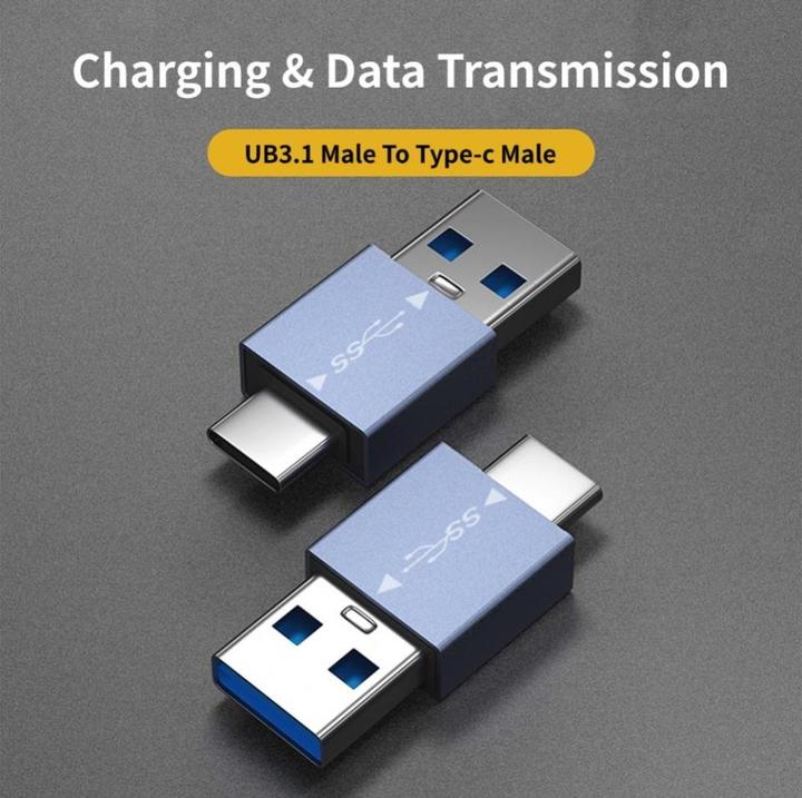 Produktbild PowerGuard USB 3.1 auf USB-C OTG Adapter Kupplung 10 Gbit/s (USB 3.1)