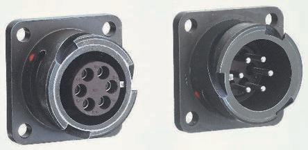Produktbild Amphenol Chassisstecker 5015 22-14 Gr.22 19-polig