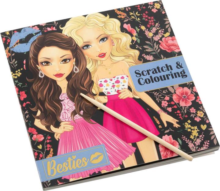 Image du produit Besties Livre à gratter et à colorier