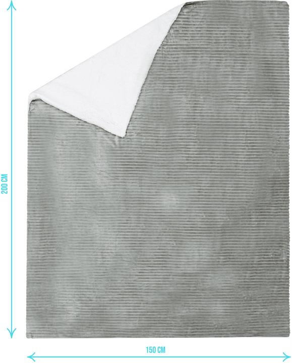 Actual product image Aspero Flanell Kuscheldecke 150x200 cm Ezeiza (150 x 200 cm)